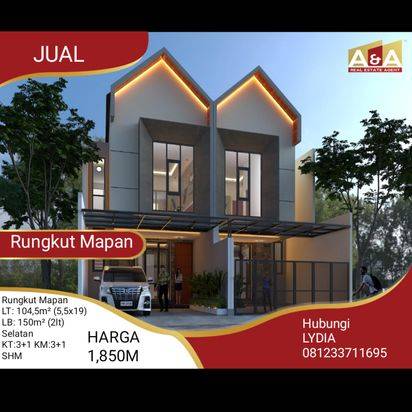Dijual Rumah Rungkut Mapan Surabaya Timur 