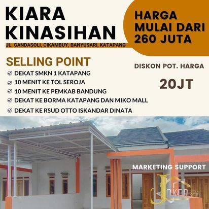 Rumah Murah Katapang Diskon 20juta