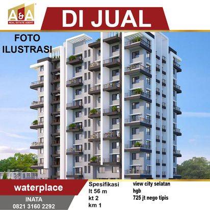 DI JUAL APARTEMEN WATERPLACE