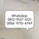 WhatsApp 0812-9167-4121