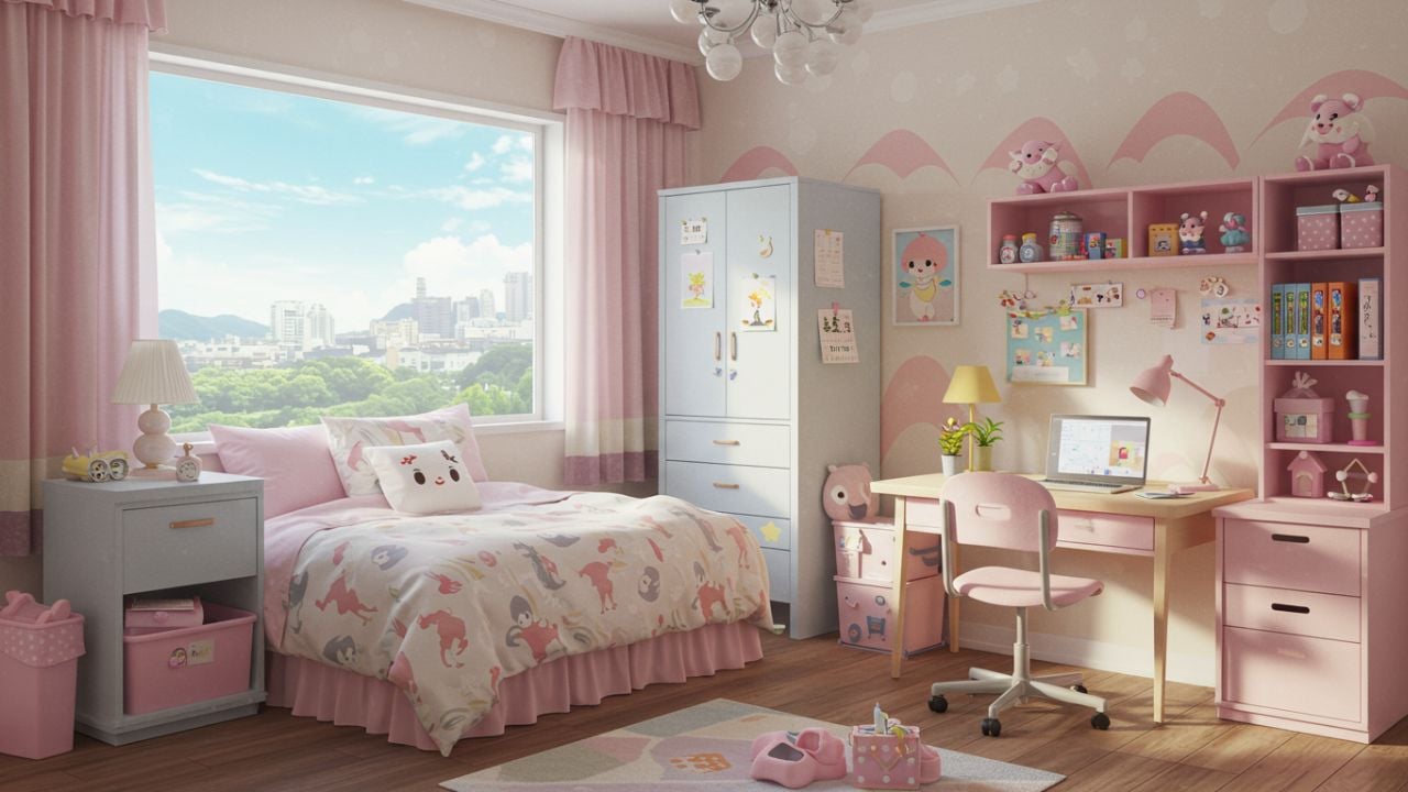 2. Dekorasi Kamar Ala Film Kartun