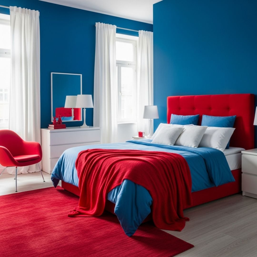 1. Biru dan Merah