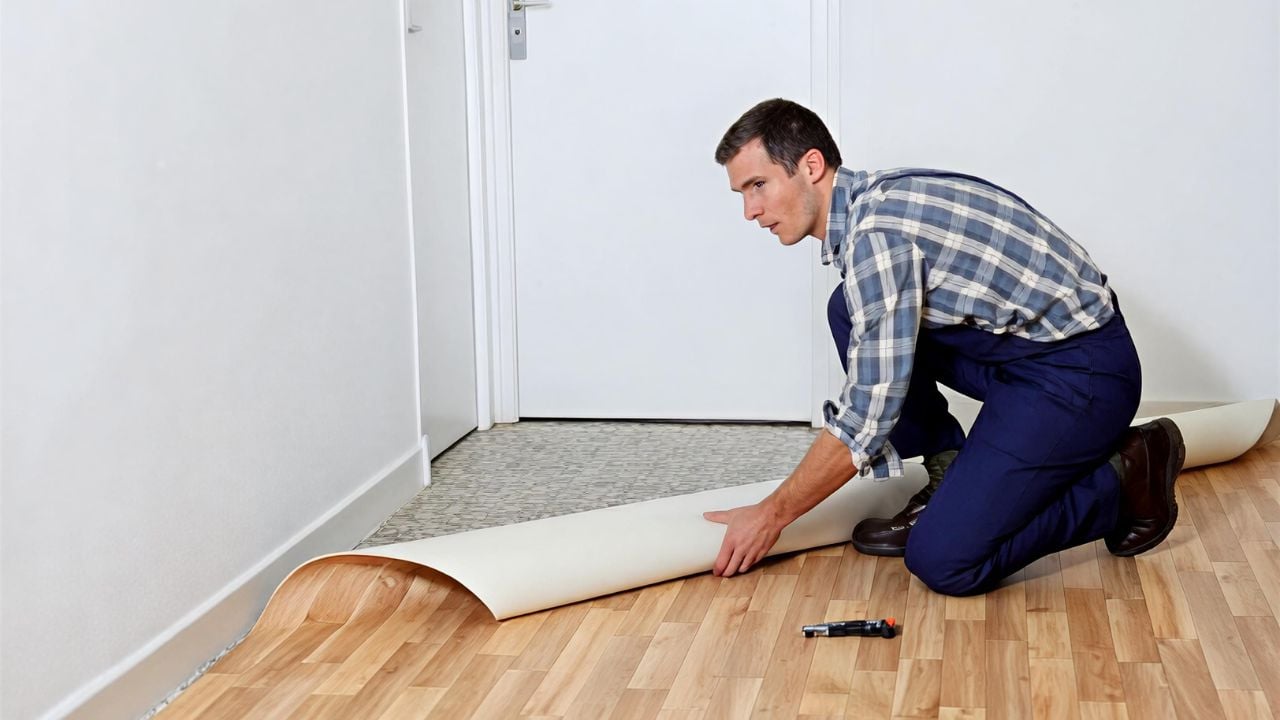 Lantai Vinyl Roll
