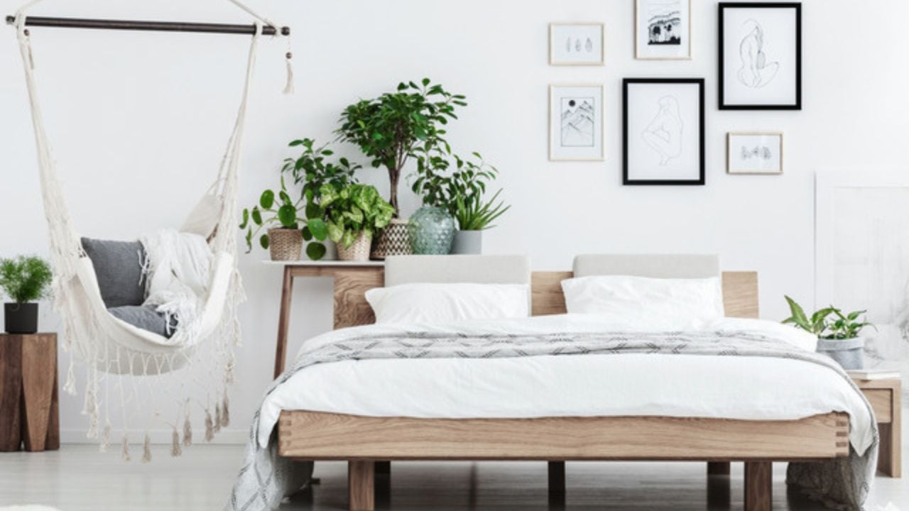 Gambar Kamar Tidur Bernuansa Alami