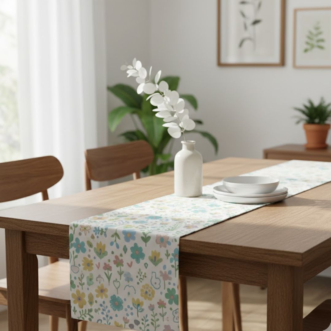 1. Table Runner Bermotif Lucu