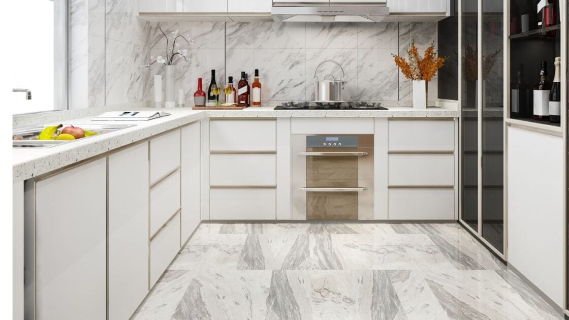 7 Contoh Motif Keramik Lantai Dapur yang Bagus