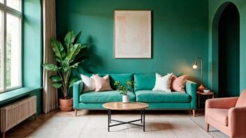 Kelebihan dan Contoh Warna Cat Teal untuk Rumah