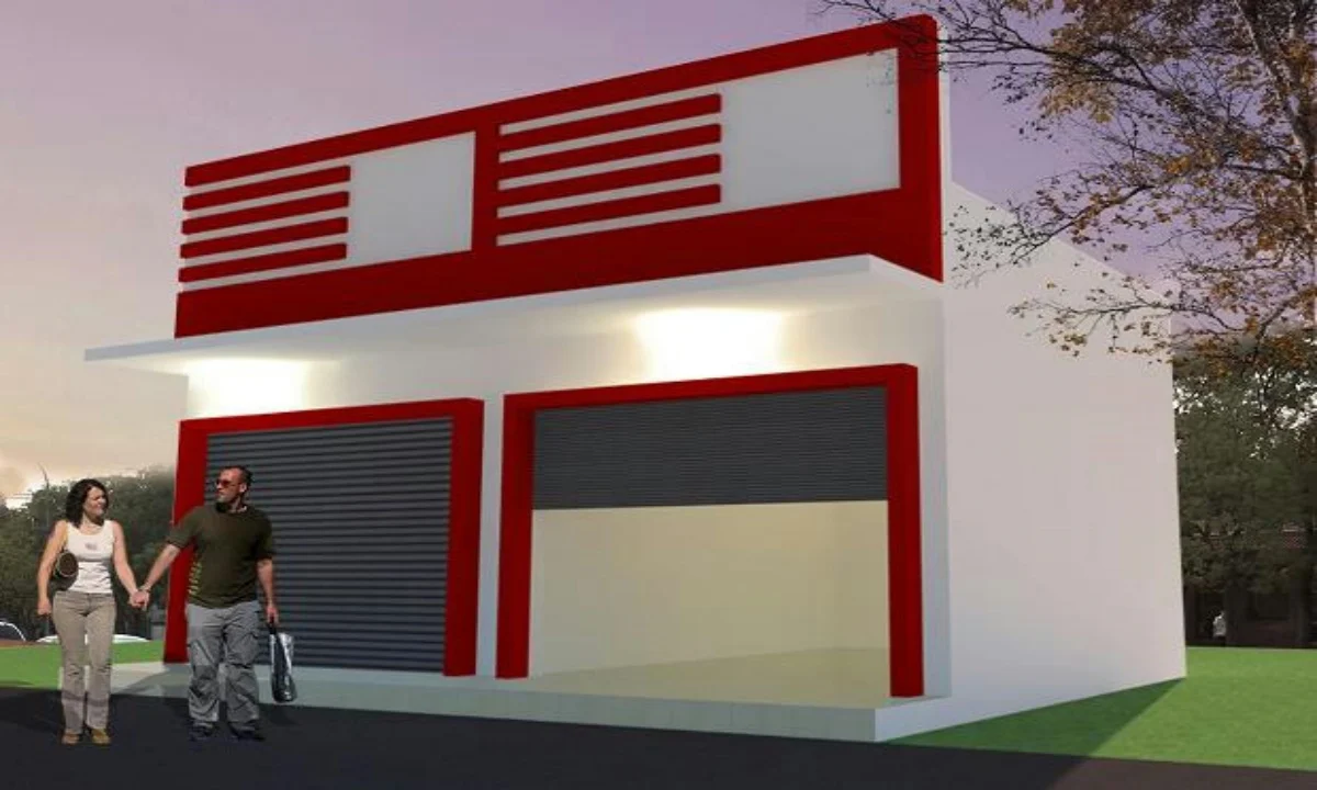 13 Model Ruko 1 Lantai, Desain Minimalis hingga Gaya Sederhana