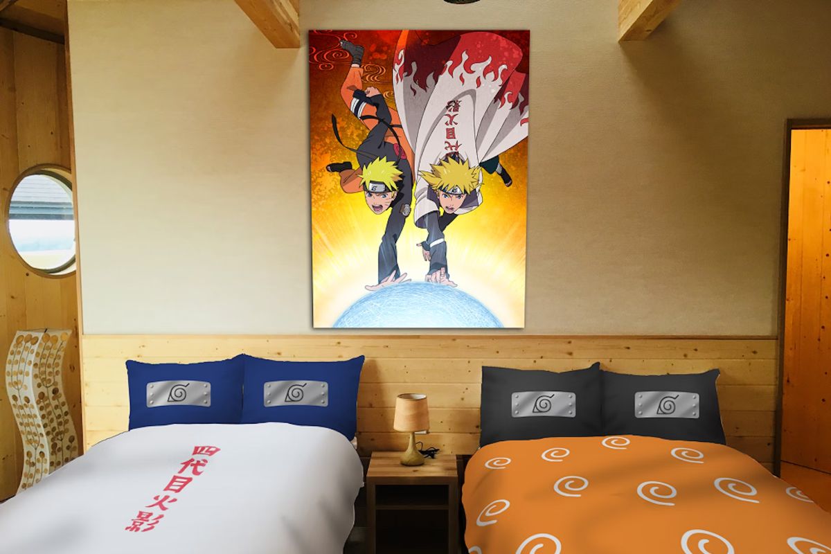 kamar anak desain naruto