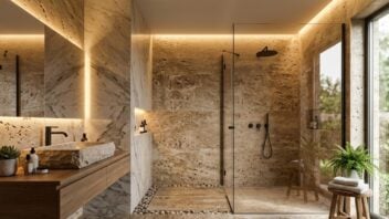 Kelebihan dan Kekurangan Menggunakan Batu Alam untuk Kamar Mandi