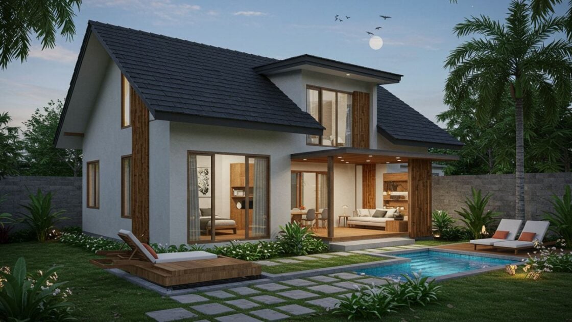 20 Contoh Denah Rumah Minimalis 4 Kamar yang Cocok untuk Keluarga Besar
