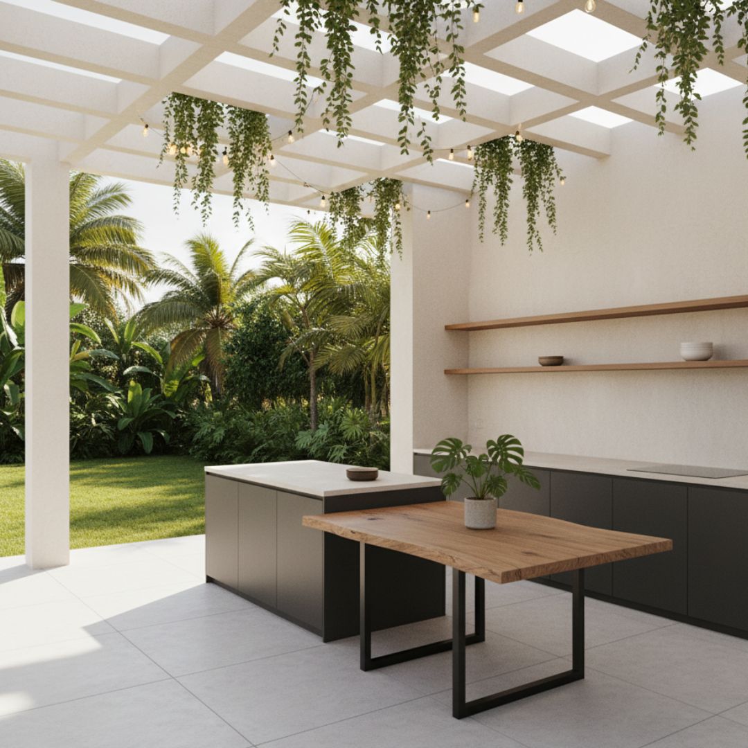 4. Desain Dapur Terbuka yang Minimalis Modern
