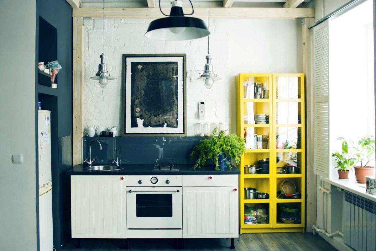 Desain Dapur Rumah Subsidi dengan Banyak Dekorasi