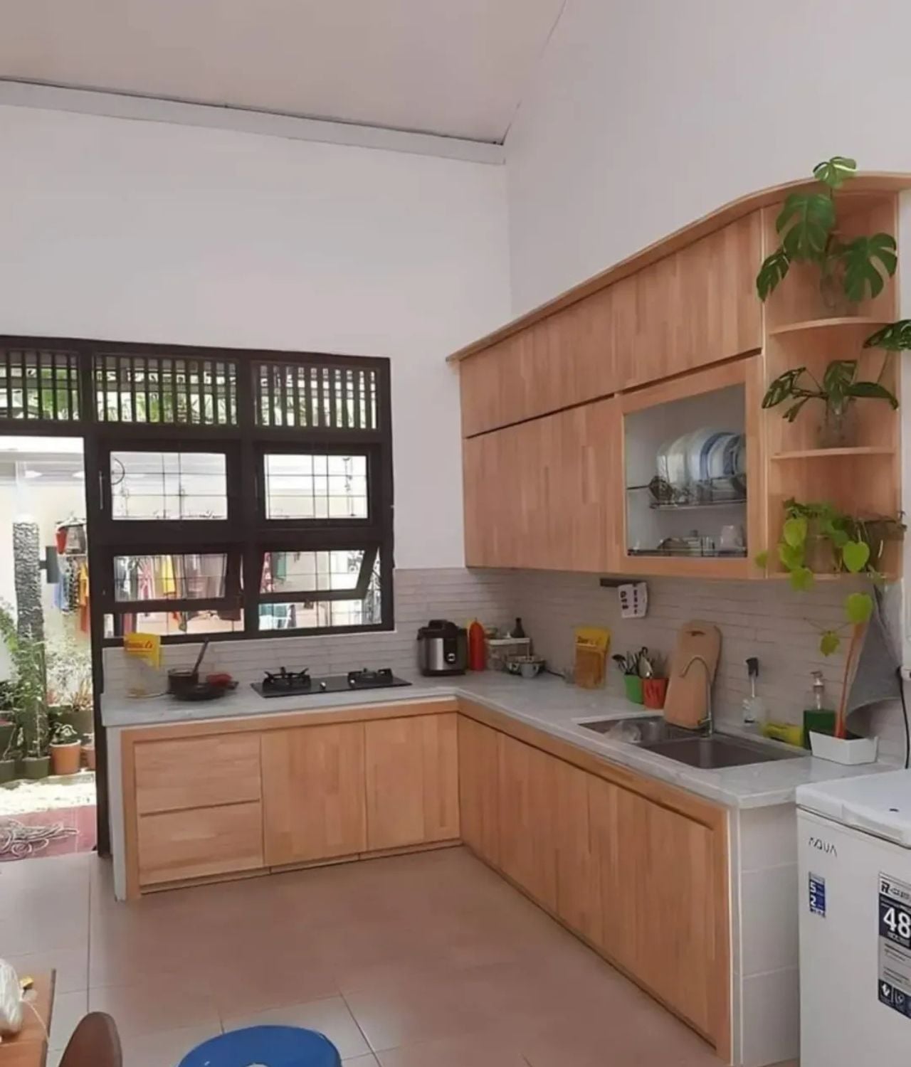 desain dapur basah minimalis