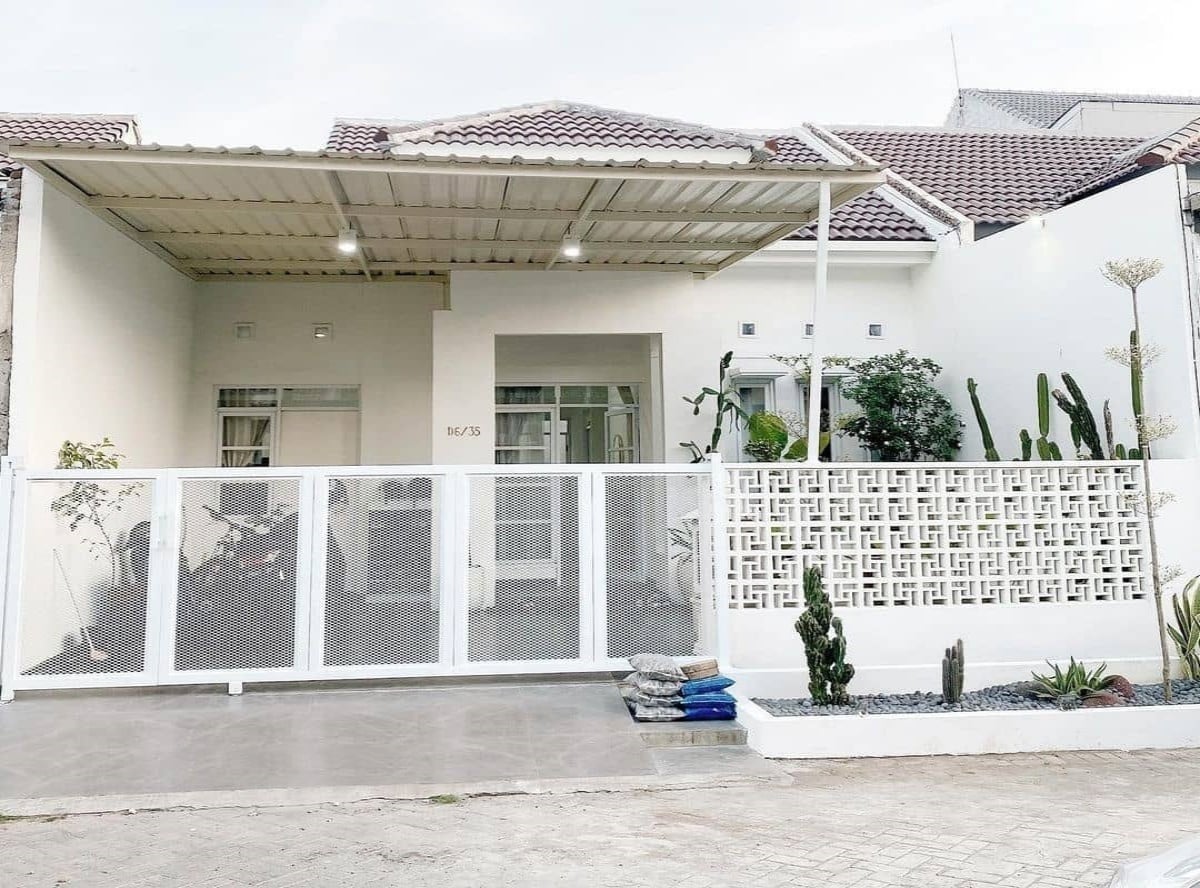 pintu gerbang rumah sederhana