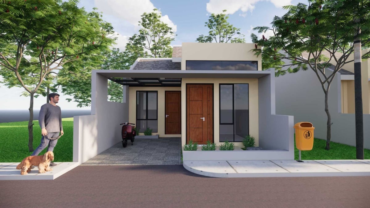 3 Ukuran Rumah Tipe 36 beserta Rekomendasi Desainnya