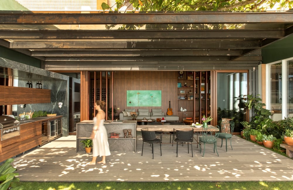 16 Desain Dapur Semi Outdoor, Masak Makin Nyaman