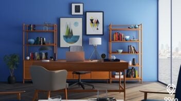 11 Desain Meja Belajar Kreatif untuk Ruang Sempit. Tiru, Yuk!