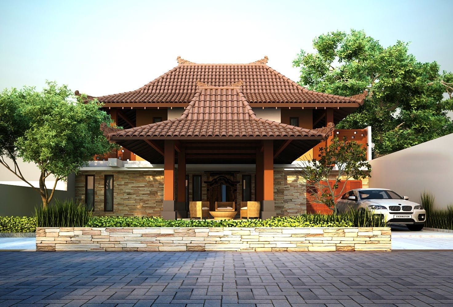 9 Desain Rumah Joglo Modern yang Memesona