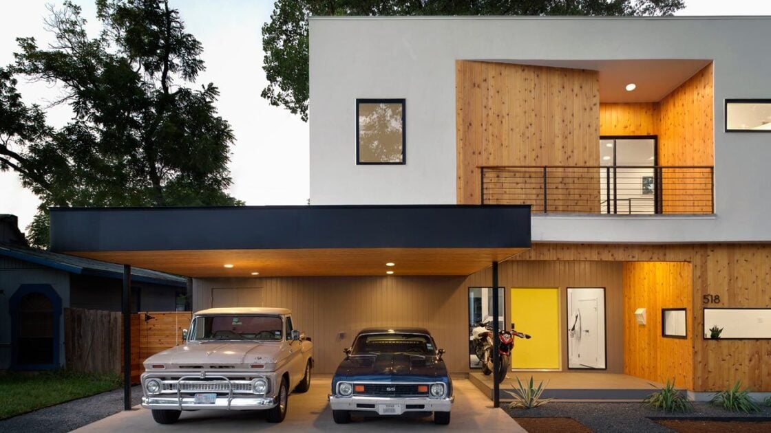 Mudah Diaplikasikan, Ini 7 Desain Rumah Minimalis dengan Garasi Mobil