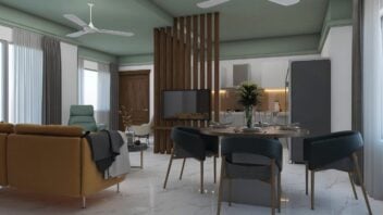 5 Desain Sekat Dapur dan Ruang Keluarga Minimalis