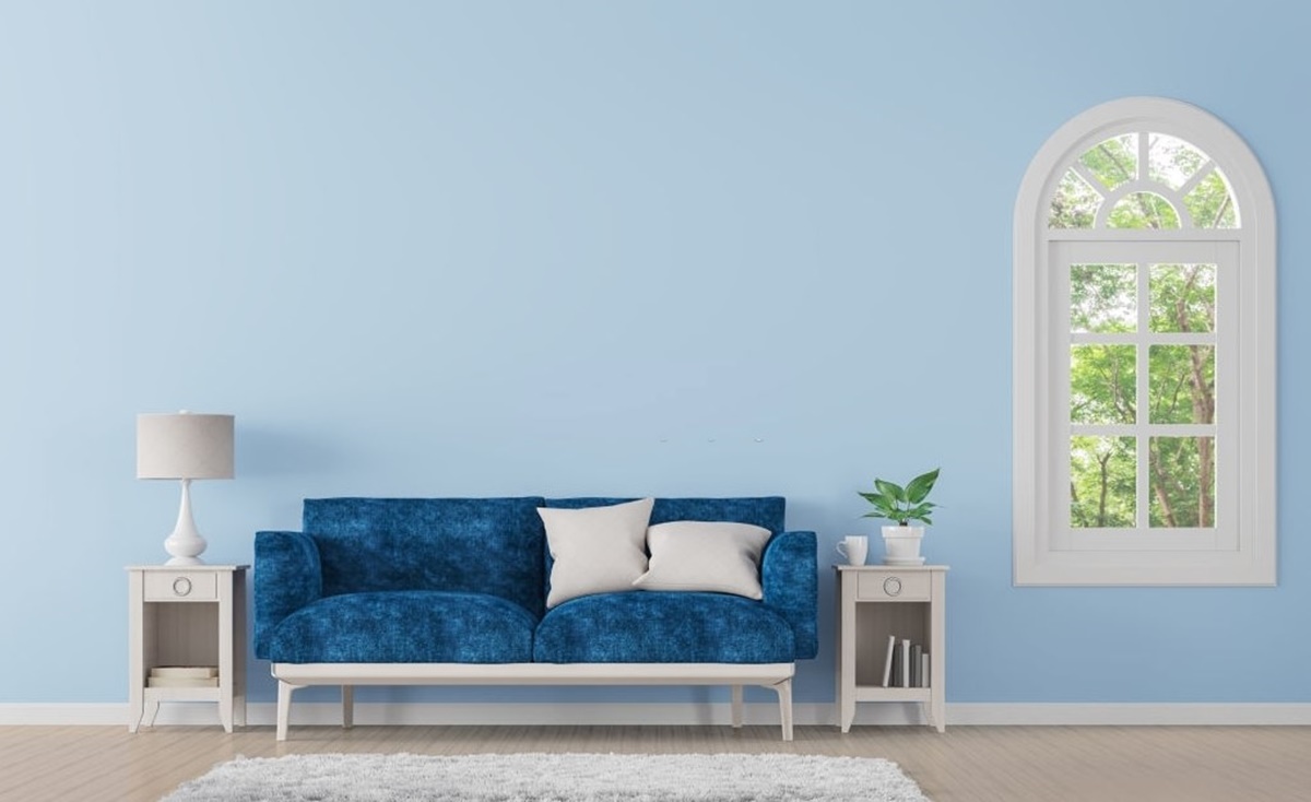 biru adalah warna cat rumah yang bagus menurut islam