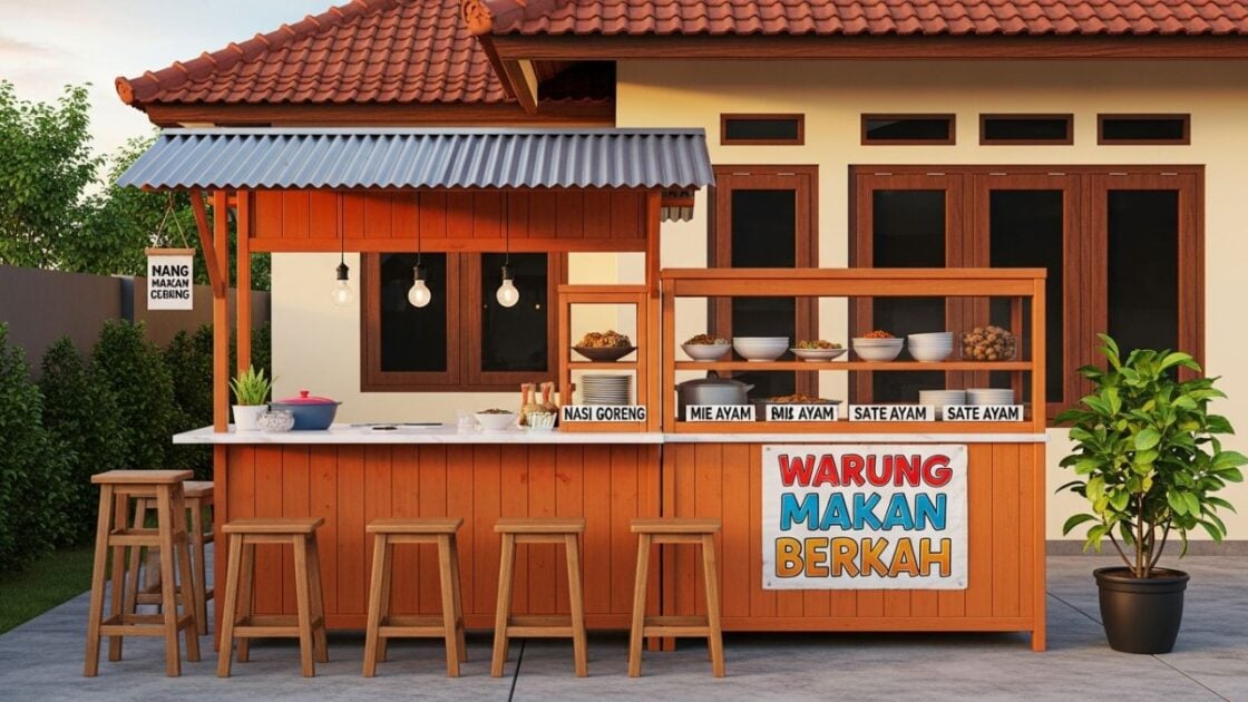 7 Desain Warung Makan Sederhana untuk Buka Usaha di Rumah