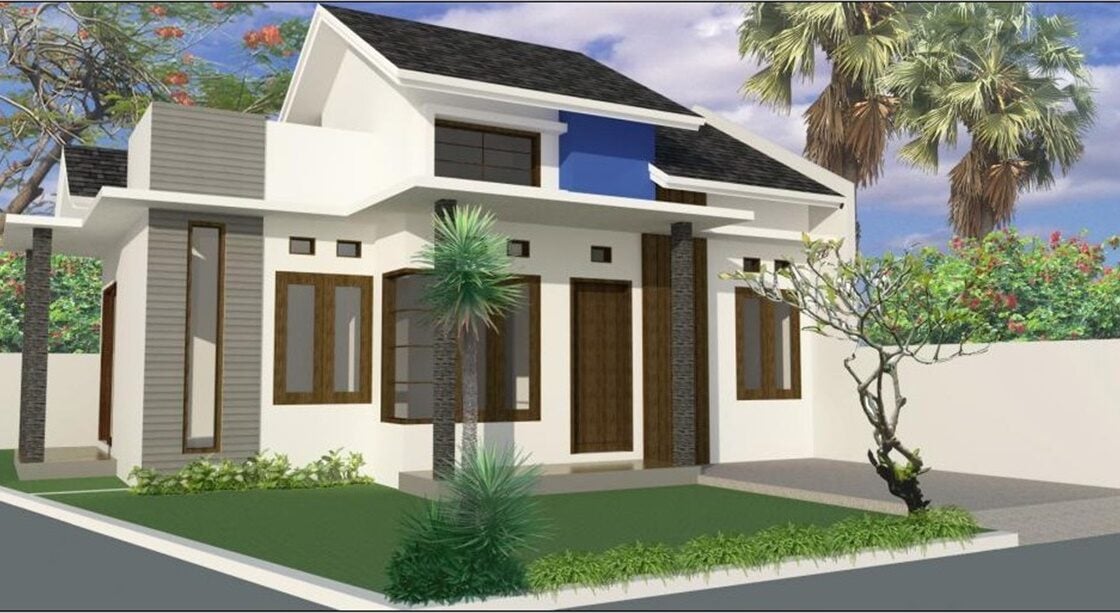 Desain Rumah Kontrakan 1 Kamar yang Fungsional