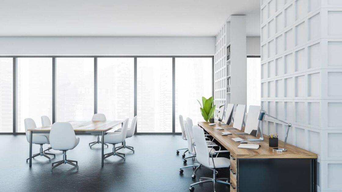 Gambar Tata Ruang Kantor Terbuka