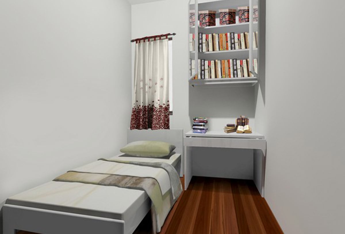 posisi kamar pembantu rumah tangga yang ideal