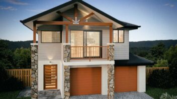 4. Desain Toko Kecil Depan Rumah Bernuansa Klasik
