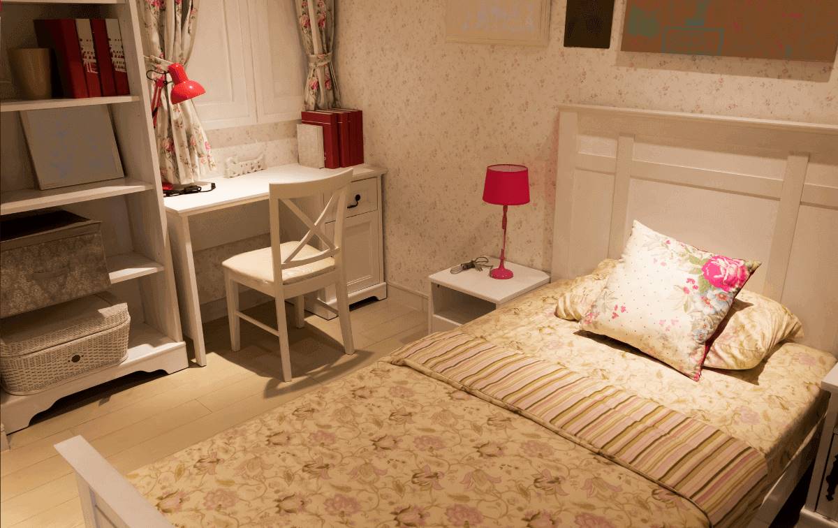 Dekorasi Kamar Aesthetic dengan Soft Lighting