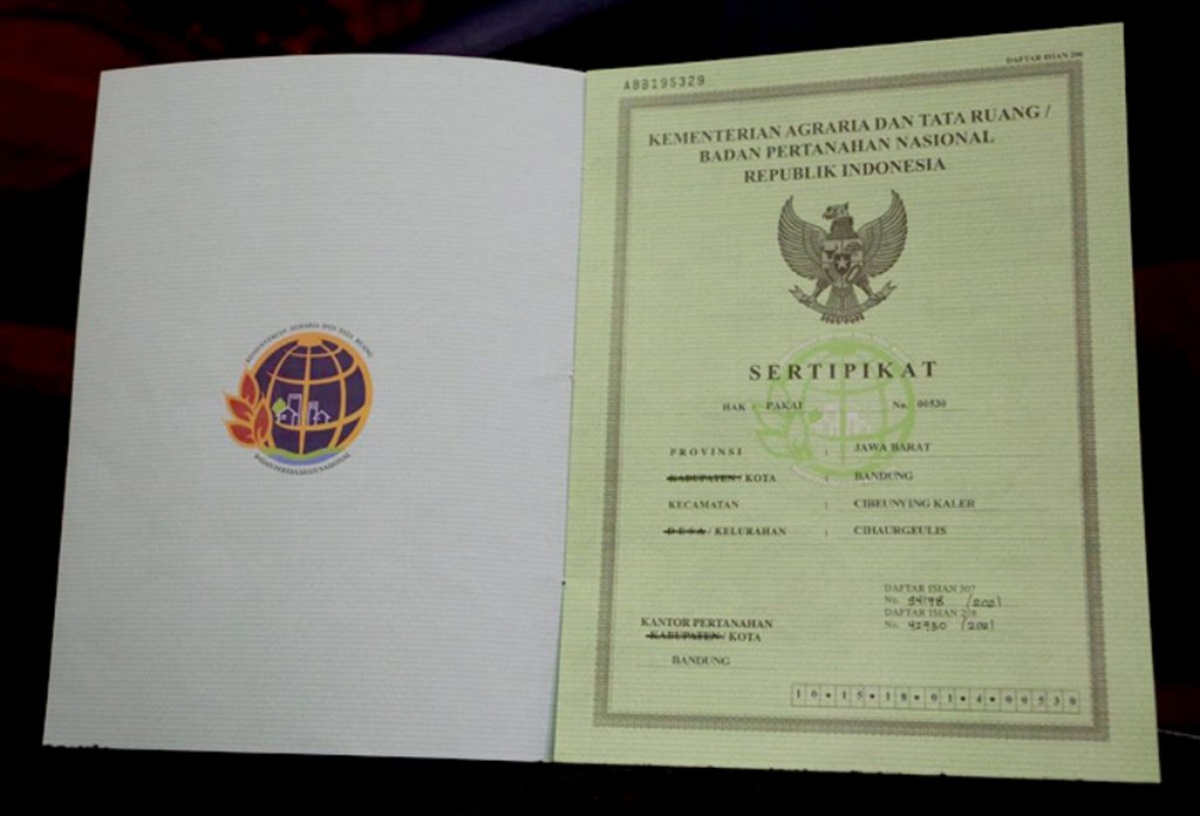 Sertifikat Hak Pakai
