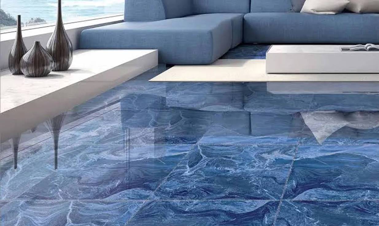 Warna Keramik Rumah Biru