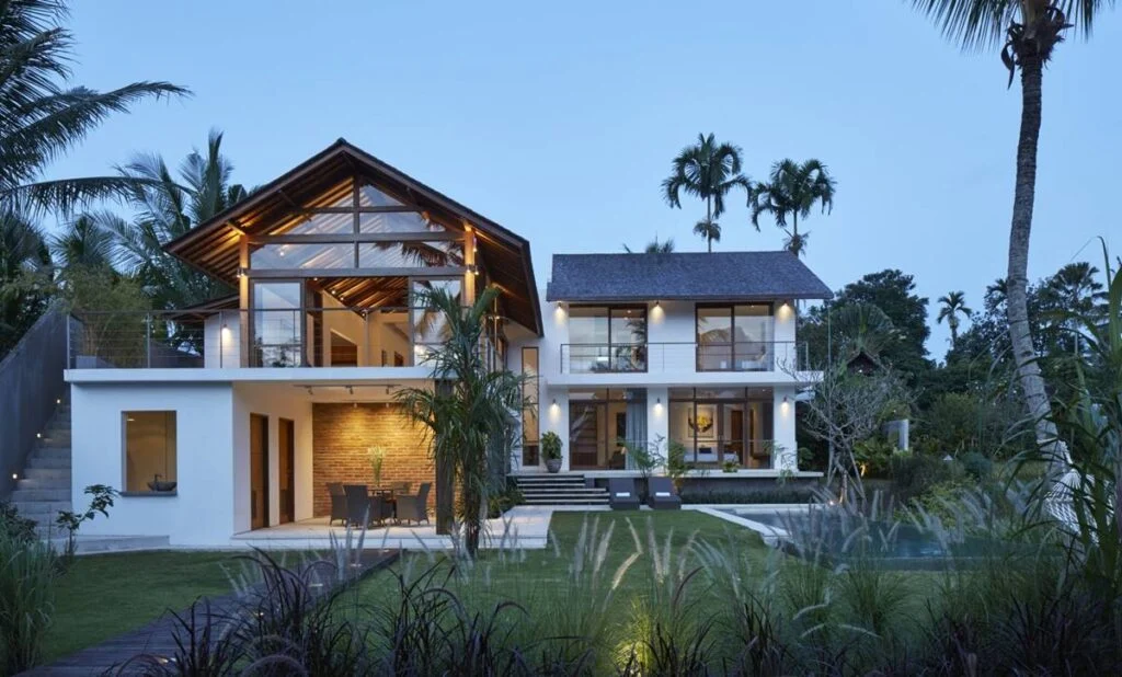 Gambar Rumah Di Pinggir Sawah