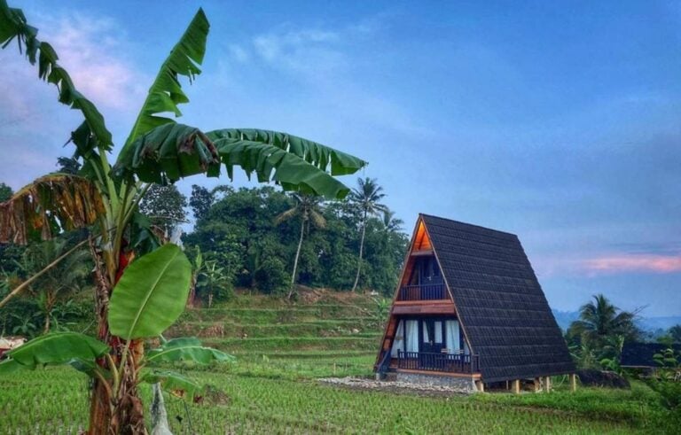 5 Desain Rumah Pinggir Sawah yang Sejuk