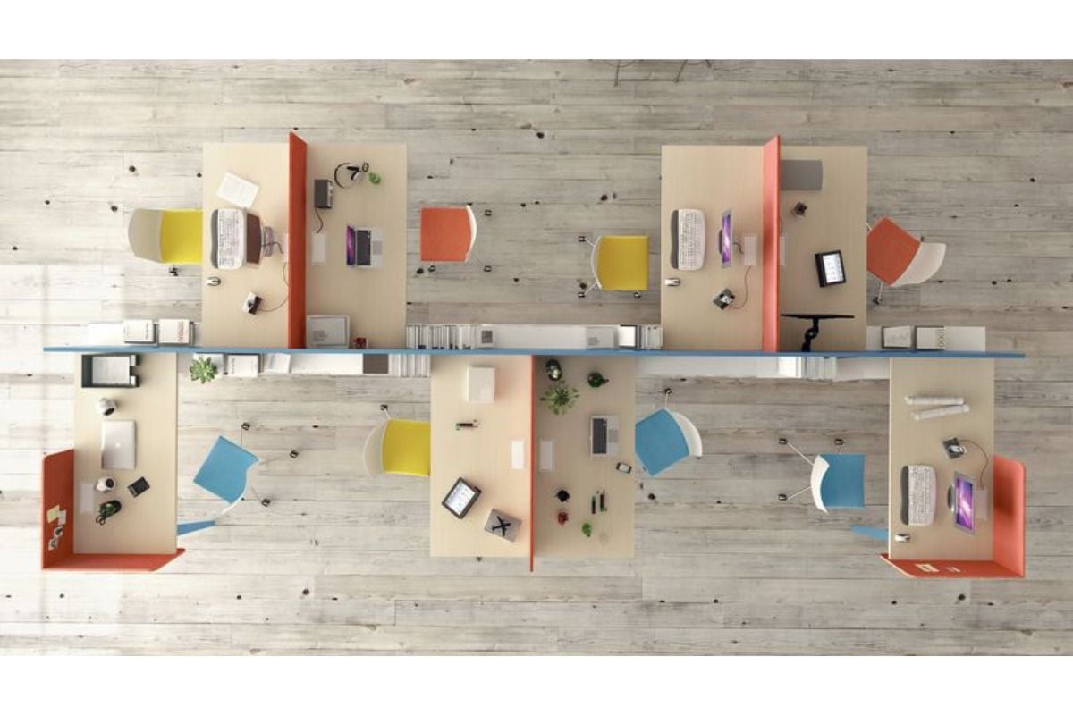 layout kantor ruko