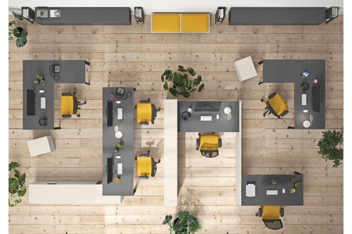 layout kantor ruko