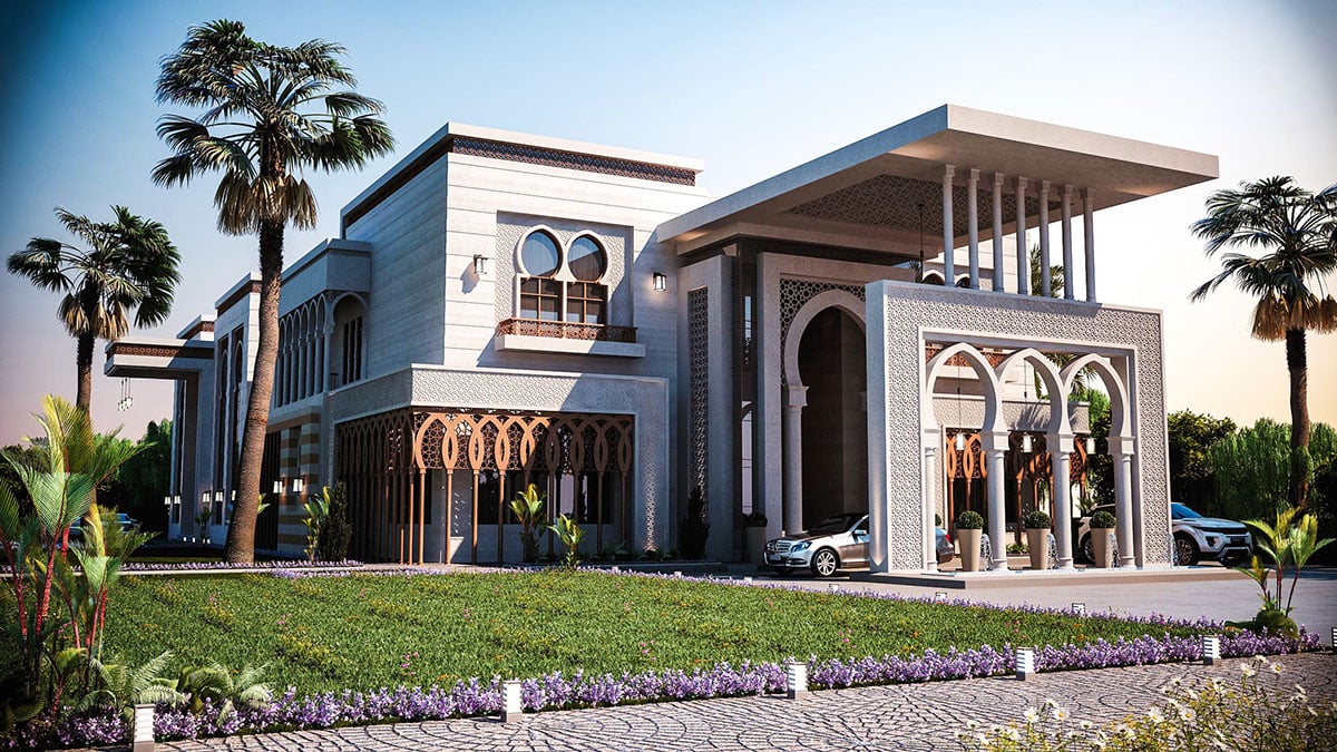 Desain Rumah Arab Modern