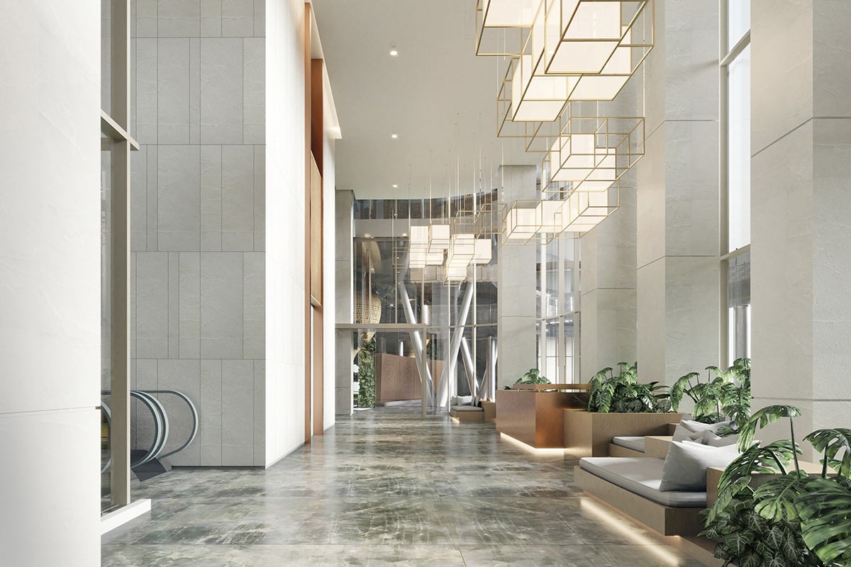 Lobby Apartemen SQ Res