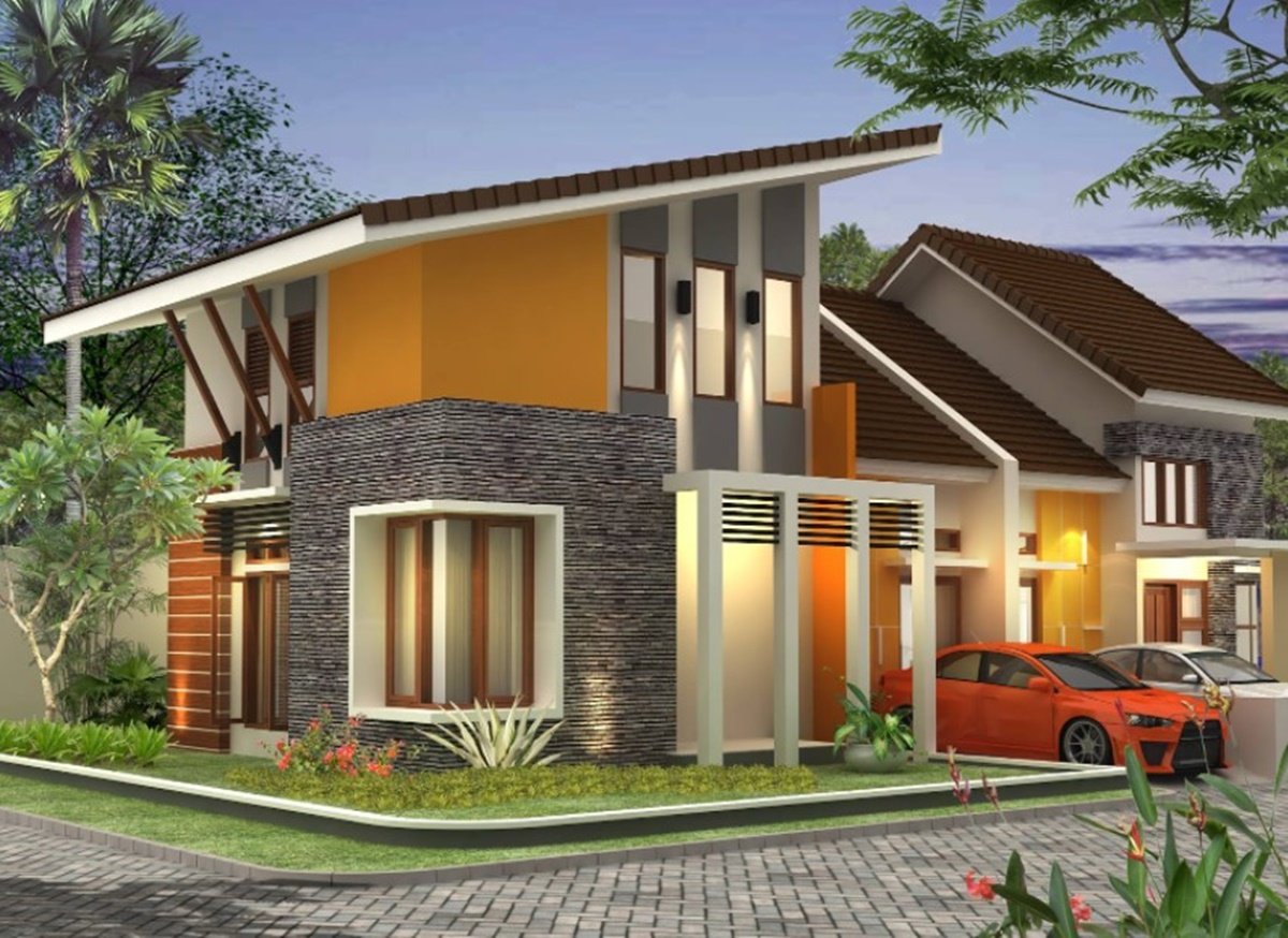 Mengetahui tinggi atap rumah