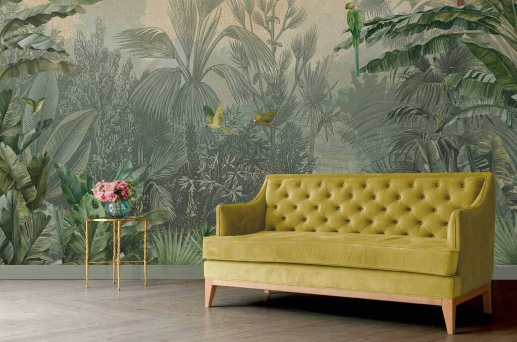 10 Cara Sederhana Memasang Wallpaper untuk Dinding Lembab