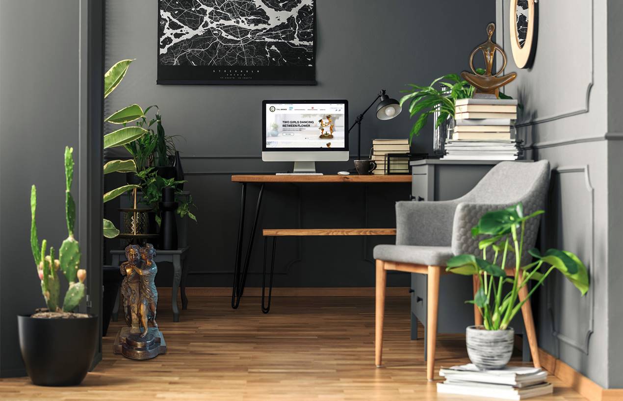 Desain Rumah Kantor dengan Konsep Hijau