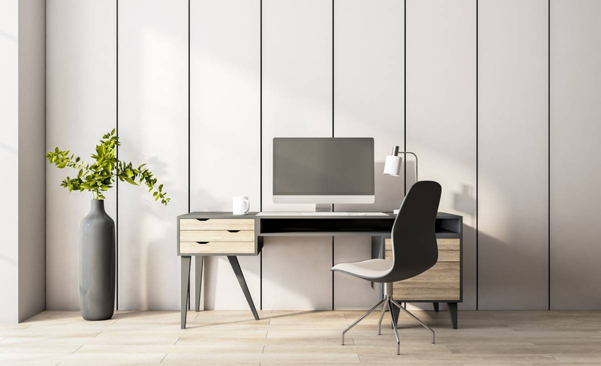 Desain Rumah Sekaligus Kantor Minimalis