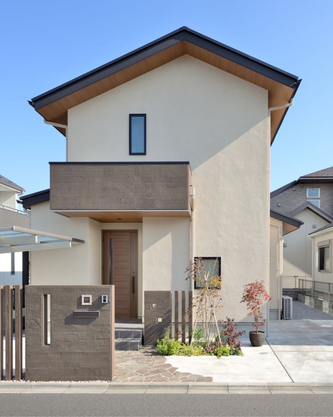 Rumah Modern Lantai 2 Japanese Style