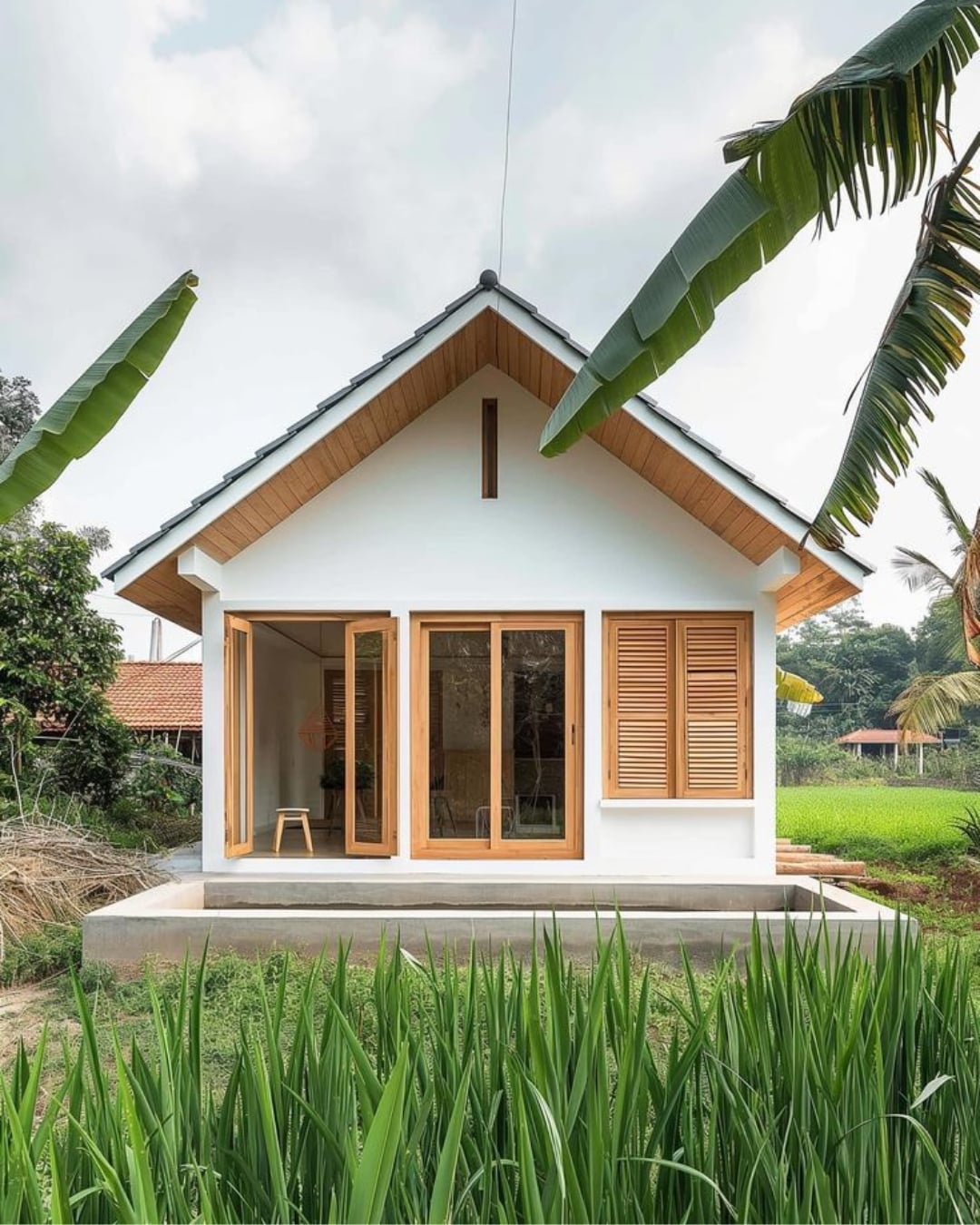 Desain Rumah Kampung Modern