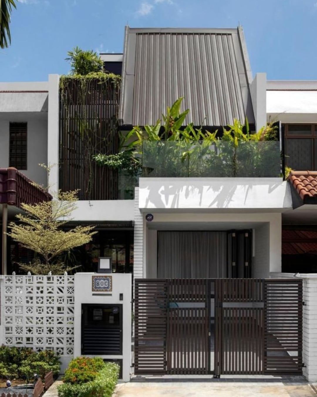 Model Rumah Tropis Modern