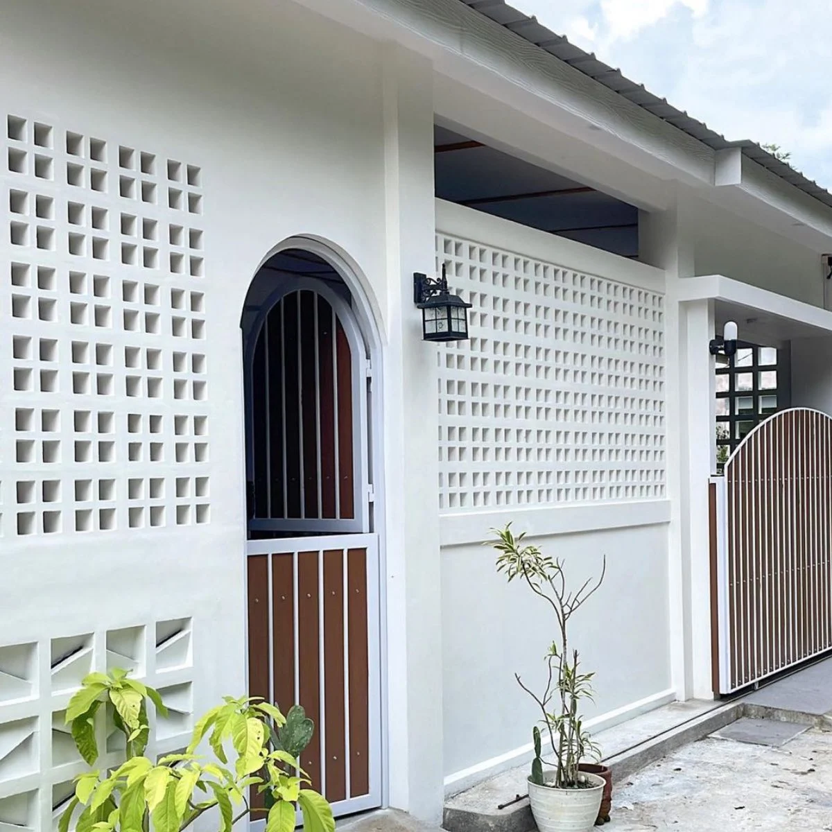 10 Model Pagar Rumah Subsidi Tipe 30 dan 36 yang Elegan