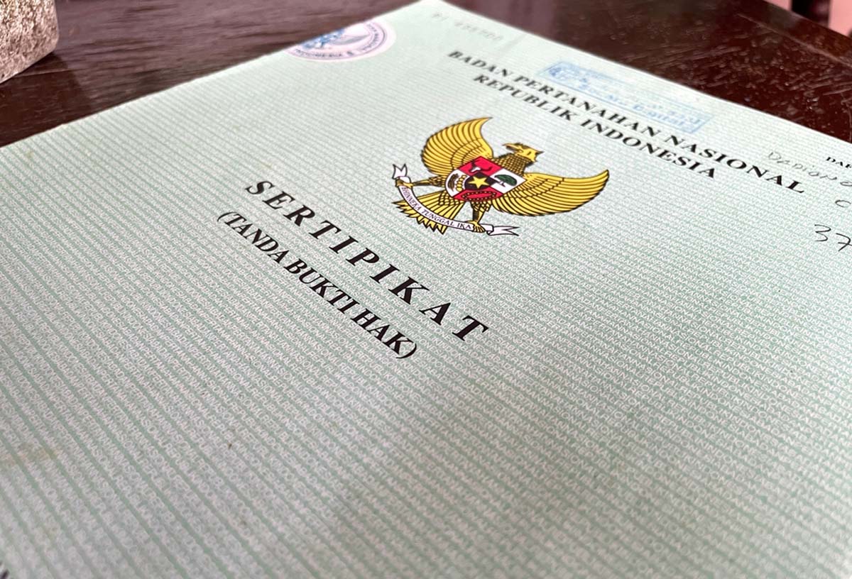 perubahan status tanah garapan menjadi hak milik