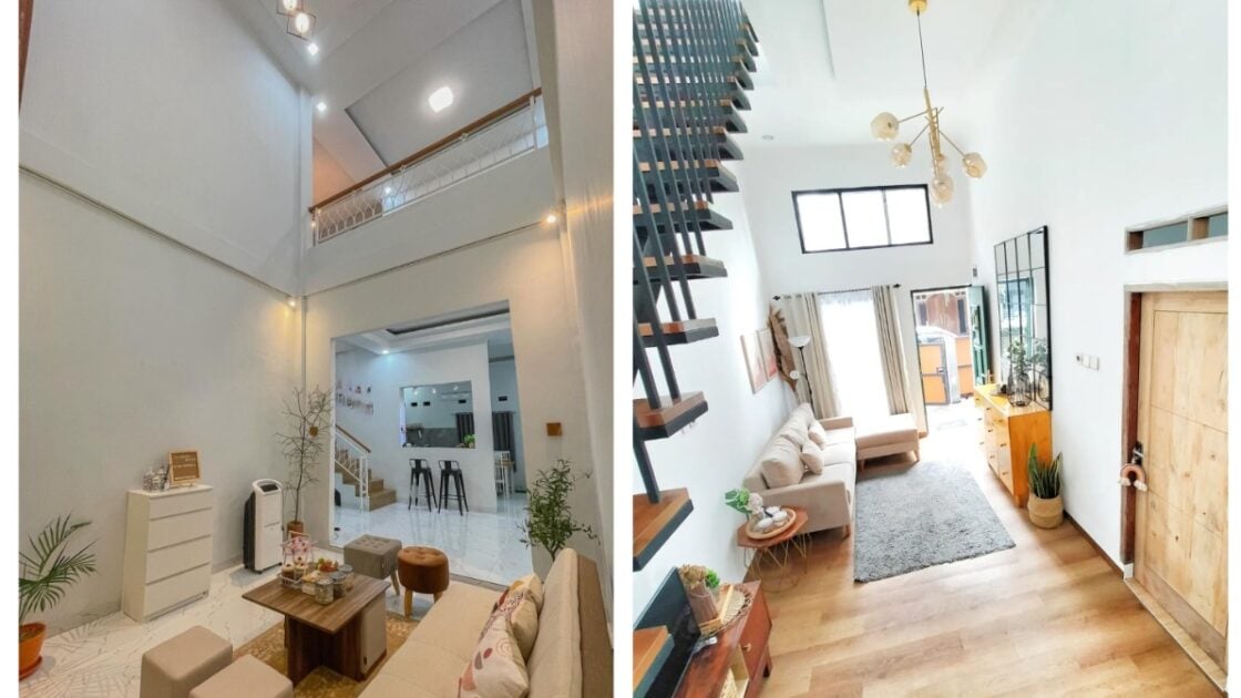 8 Desain Rumah Plafon Tinggi yang Estetis dan Nyaman